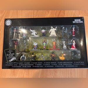 The Nightmare Before Christmas Nano Metalfigs - 20 pack figure collectors set